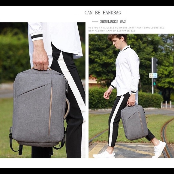 Anti-theft Laptop Backpack - Picture 5 of 8